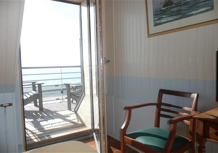 Chambre vue mer Sud Finistère